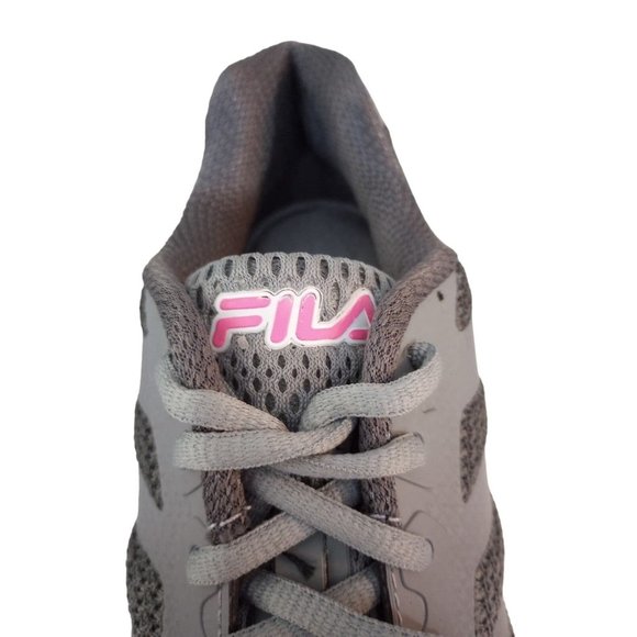 Fila Running Shoes Sneakers Memory Foam Comfort Speedstride 3 Gray Womens SZ 10 - Picture 5 of 8